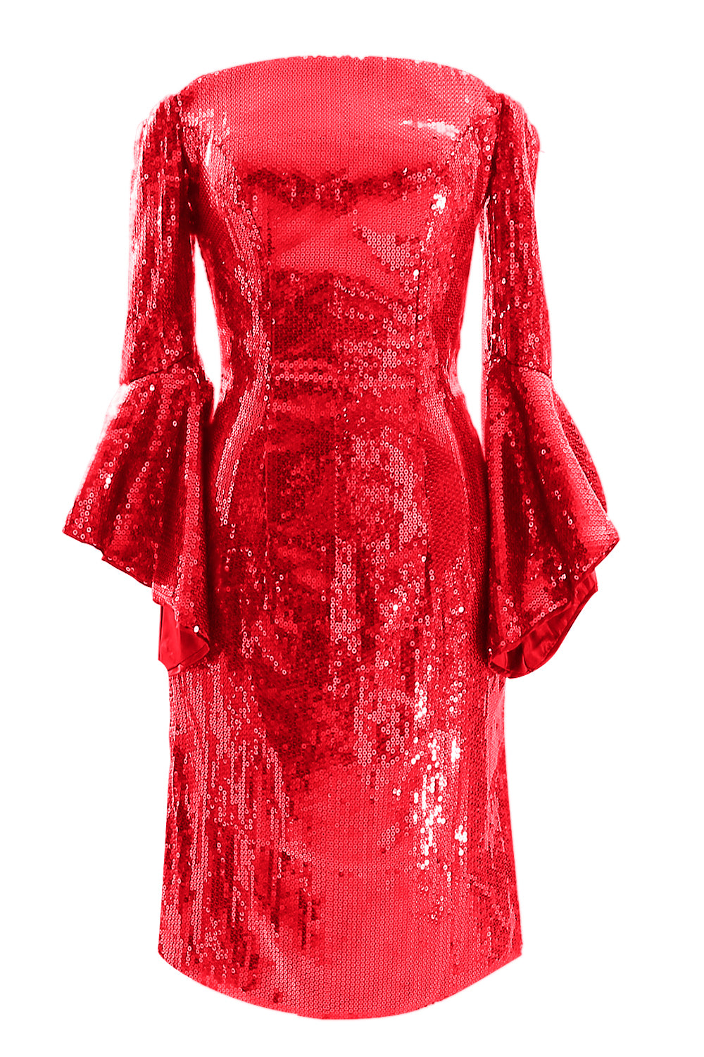 MACloth Bell Sleeve Short Off Shoulder Homecoming Cocktail Dresses for Women