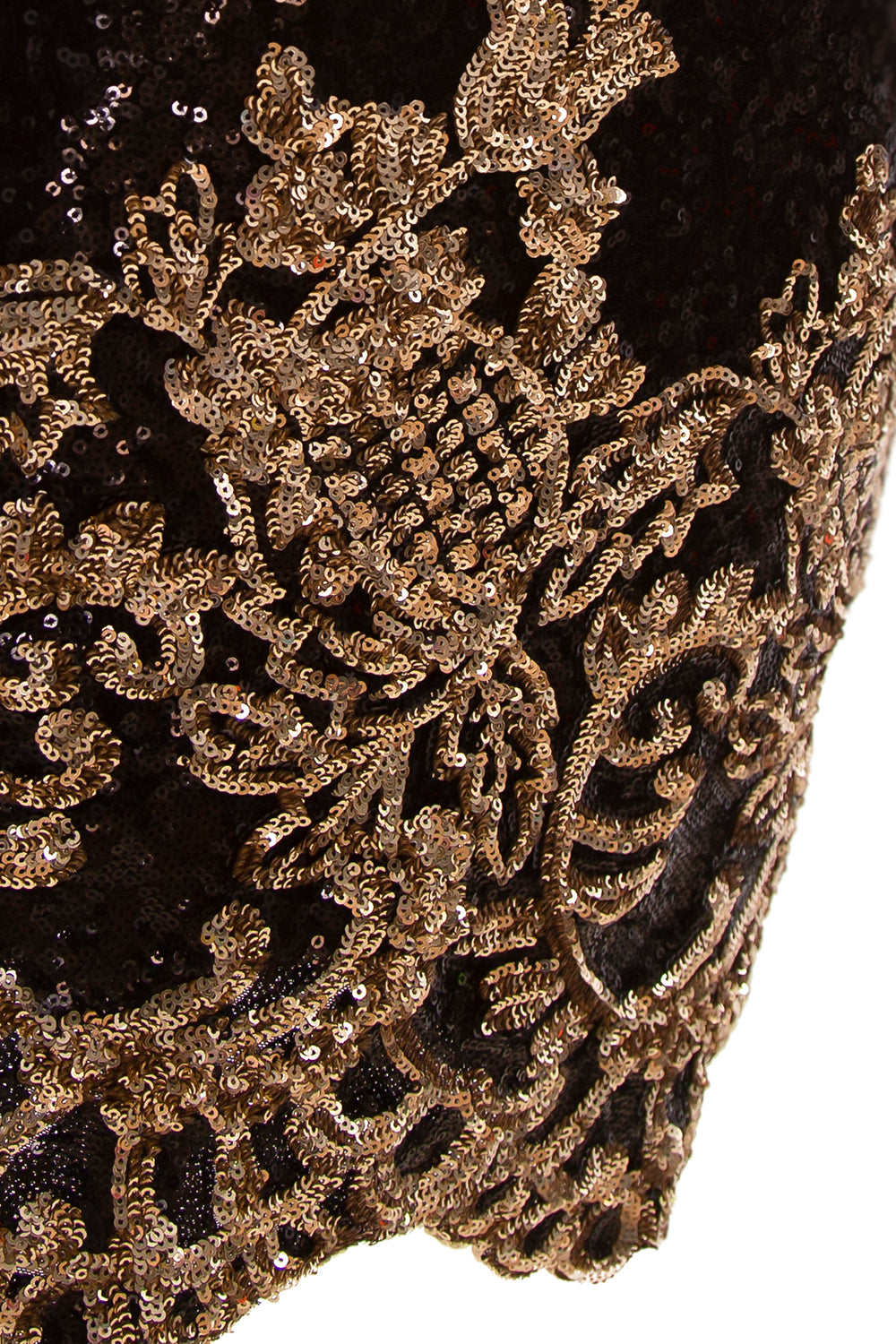 MACloth Damen-Kleid, schulterfrei, figurbetont, Pailletten, Cocktailparty, Mini, Clubwear