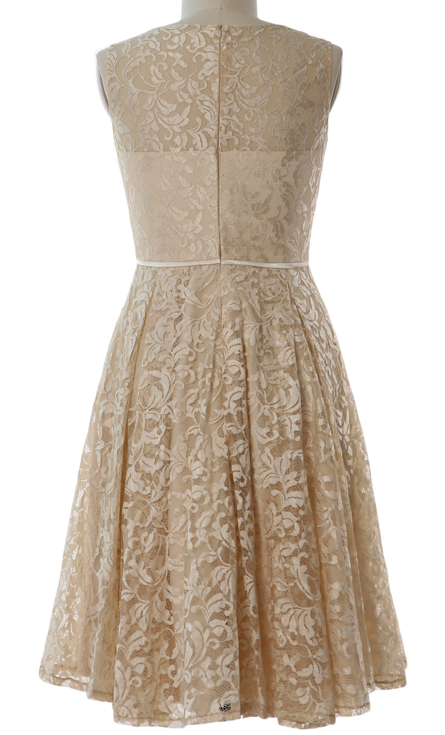 MACloth Damen Cocktailkleid aus Spitze, Vintage, kurz, für Hochzeit, Party, Gast, Mutter