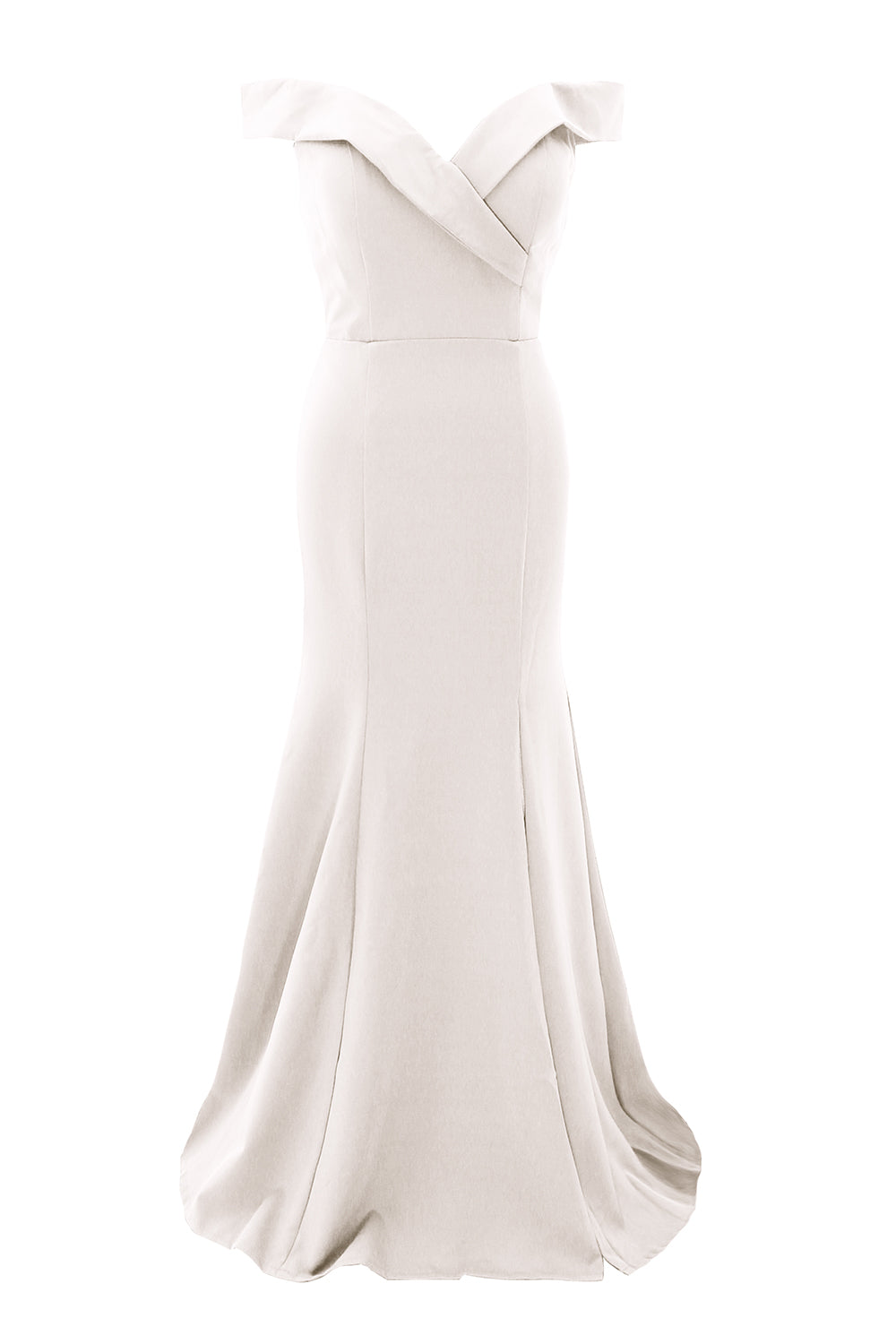 MACloth Vestido largo de sirena con hombros descubiertos para fiesta de boda, vestido formal de graduación para mujer