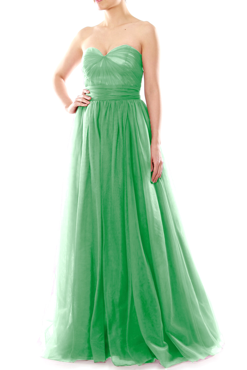 MACloth Damen-Kleid, fließend, wandelbar, lang, für Hochzeit, Party, Brautjungfern