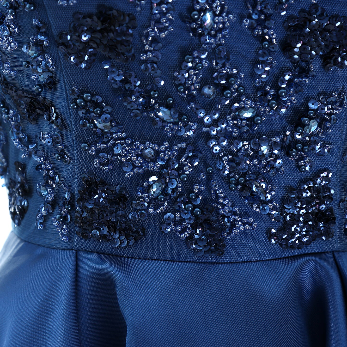 MACloth Damen Lange Ärmel Hi-Lo Abendkleid für die Brautmutter