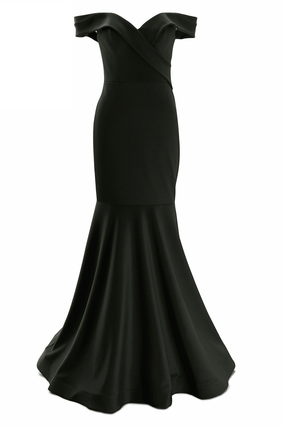 MACloth Damen Schulterfreies Meerjungfrauenkleid Lang Formales Ballkleid Hochzeitsfeierkleid