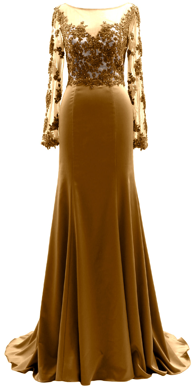 MACloth Women Long Sleeves Illusion Mother of The Bride Dress Lace Evening Gown Burgundy / Above Knee / US14 MACloth Women Long Sleeves Illusion Mother of The Bride Dress Lace Evening Gown Burgundy / Above Knee / US14