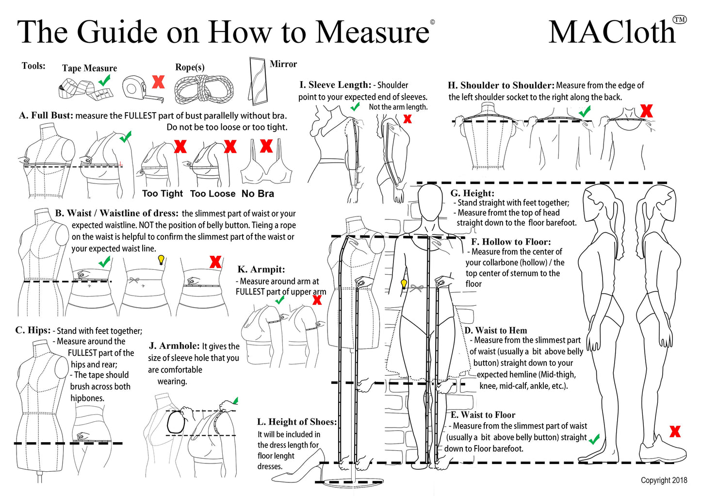 MACloth Spaghetti Straps V Neck Satin Mini Prom Homecoming Dress Hot Pink Cocktail Dress