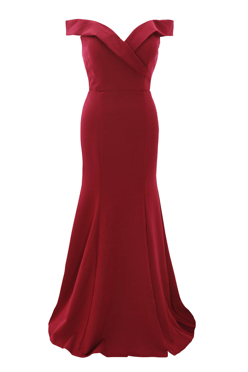 MACloth Vestido largo de sirena con hombros descubiertos para fiesta de boda, vestido formal de graduación para mujer