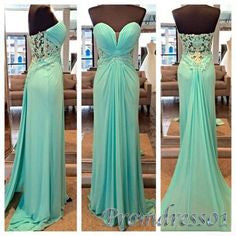 MACloth Trägerloses, langes Chiffon-Spitzenkleid mit Herzausschnitt, Abendkleid, Ballkleid, formelles Kleid für Hochzeit