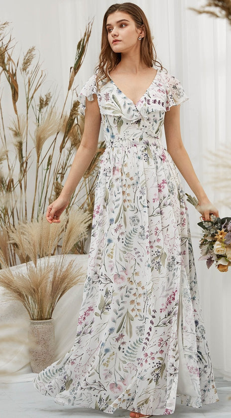 Ruby Sky Blue Georgette Floral Dress - XL | Floral print dress, Floral dress,  Dress