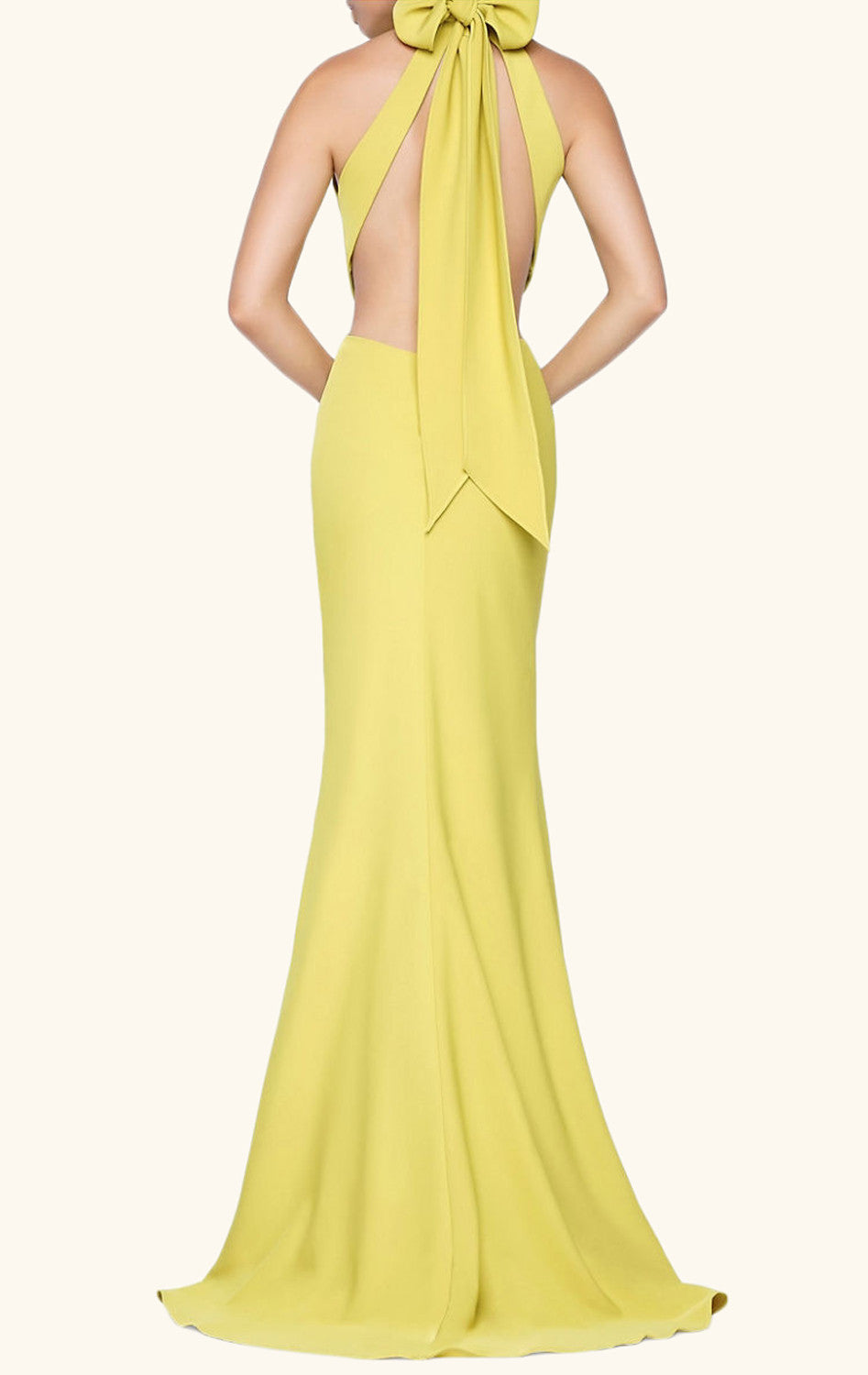 MACloth Meerjungfrau-Abschlussballkleid mit hohem Halsausschnitt, langem Rückenausschnitt, formelles Abendkleid