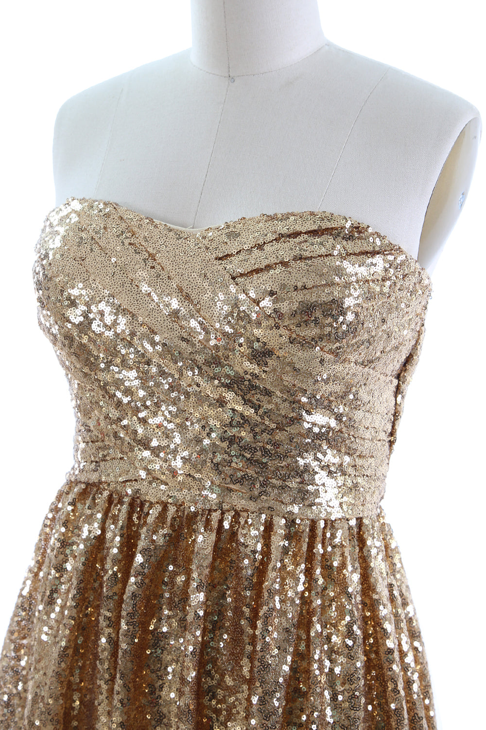 MACloth Women Sequin Bridesmaid Dresses Sweetheart Long Wedding Evenin MACloth Women Sequin Bridesmaid Dresses Sweetheart Long Wedding Evenin