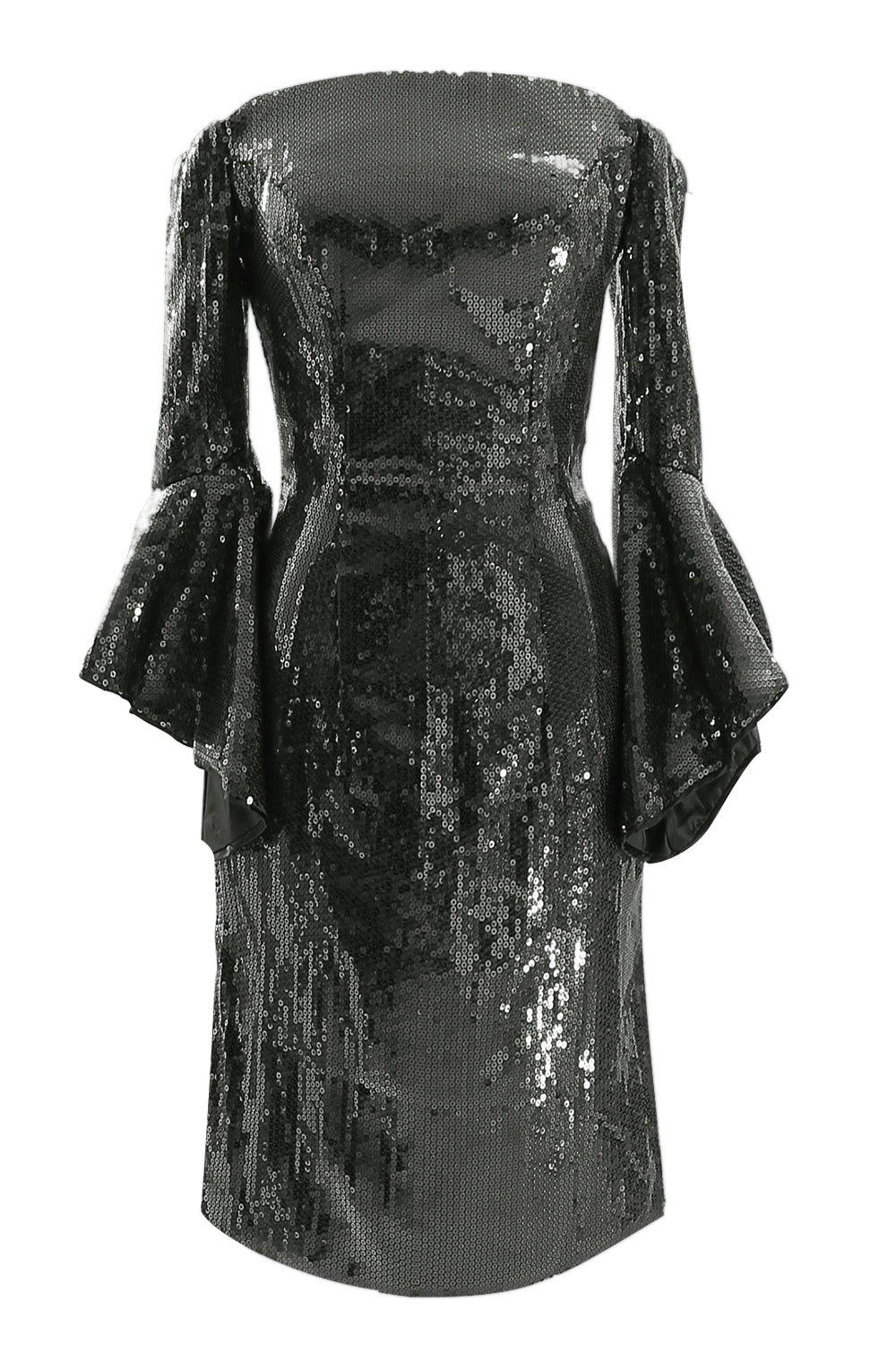 MACloth Bell Sleeve Short Off Shoulder Homecoming Cocktail Dresses for Women