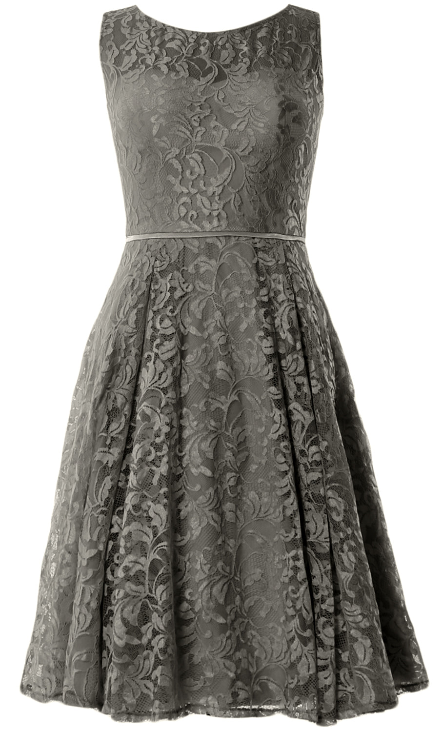 MACloth Damen Cocktailkleid aus Spitze, Vintage, kurz, für Hochzeit, Party, Gast, Mutter