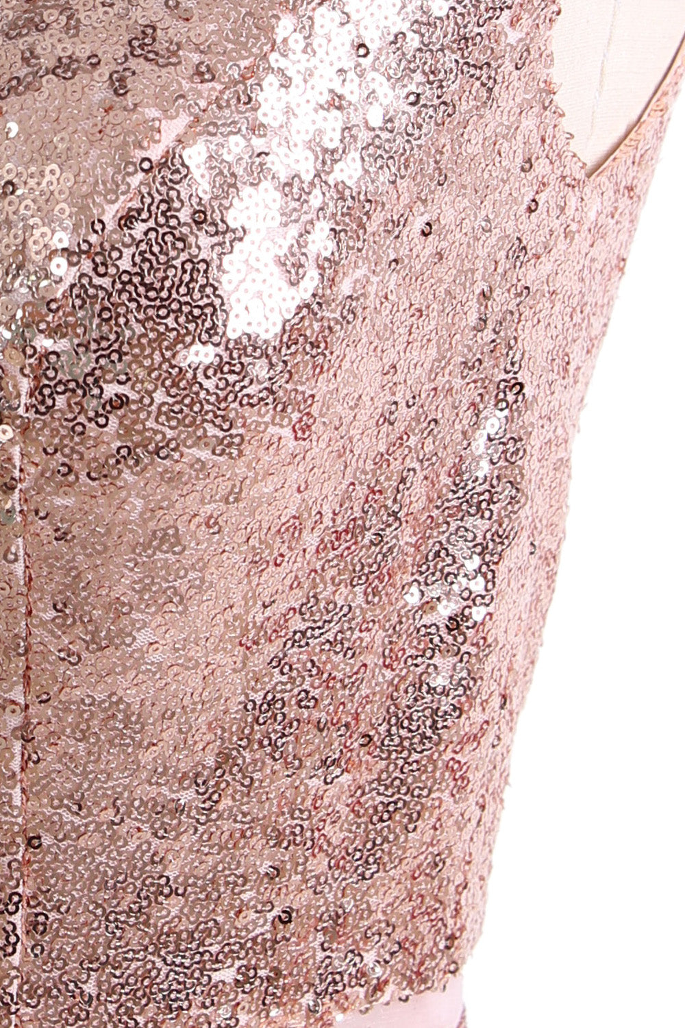 MACloth Damen Abendkleid Meerjungfrau Flügelärmel Pailletten Formelle Kleider