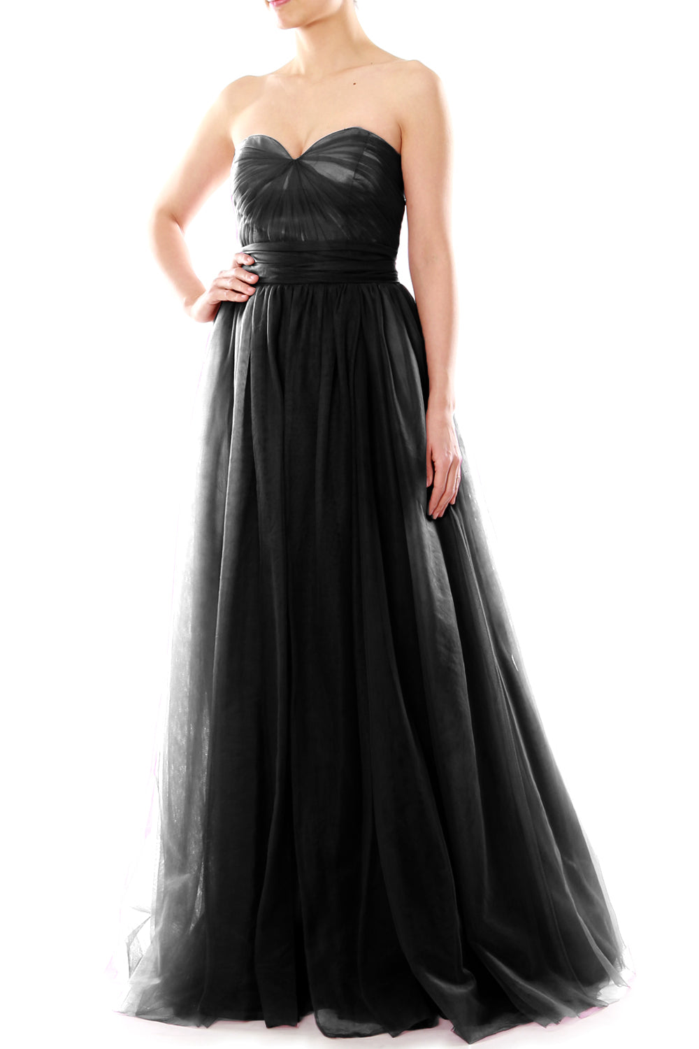MACloth Damen-Kleid, fließend, wandelbar, lang, für Hochzeit, Party, Brautjungfern