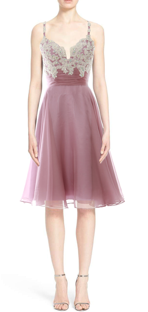 MACloth Women Prom Homecoming Dresses Straps Wedding Guest Cocktail Formal Gown