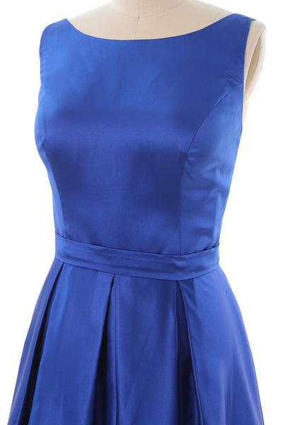 MACloth Hi-Lo Bridesmaid Dresses Sleeveless Cocktail Wedding Party Formal Gown