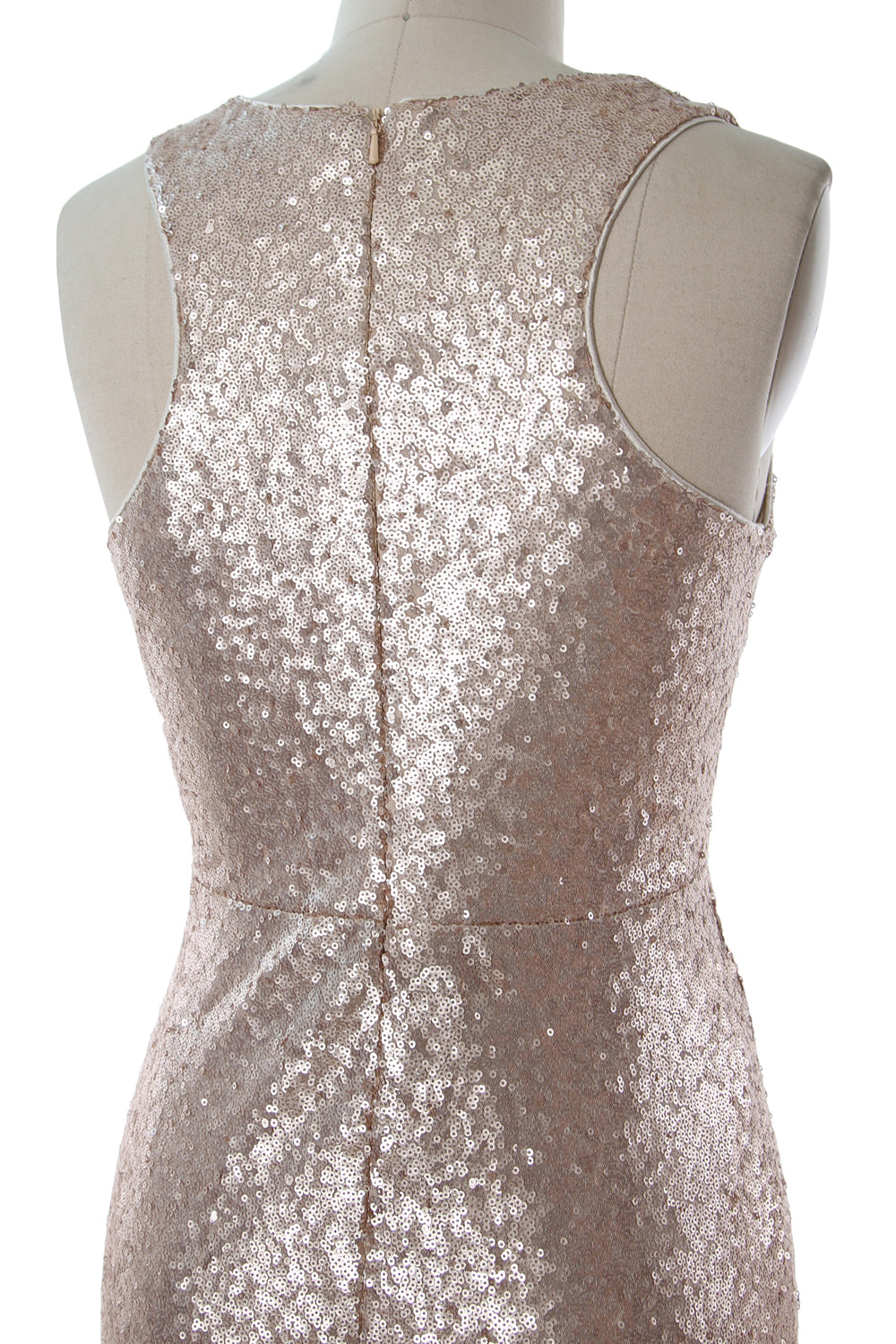 MACloth Sequin V Neck Wrap Maix Bridesmaid Dresses Evening Military Ball Gown