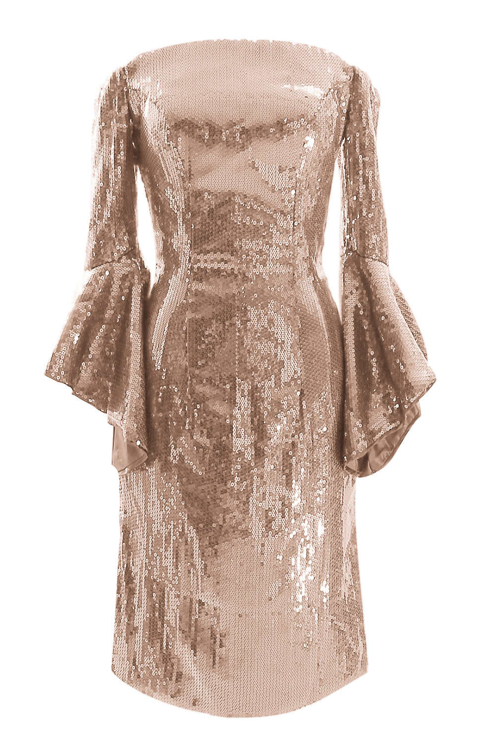 MACloth Bell Sleeve Short Off Shoulder Homecoming Cocktail Dresses for Women